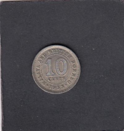 Beschrijving: 10 Cent ELIZABETH II 
